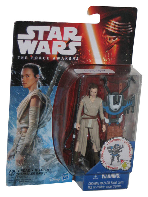 Star Wars The Force Awakens (2015) Snow Mission Starkiller Basen Rey 3.75 Inch Figure - (Damaged Packaging)