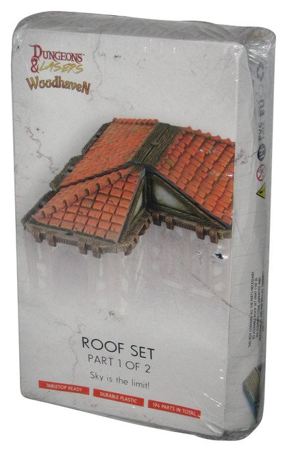 Dungeons & Lasers Woodhaven Roof Set Part 1 of 2 Sky Is The Limit Tabletop Plastic Box Set - (Damaged Box)