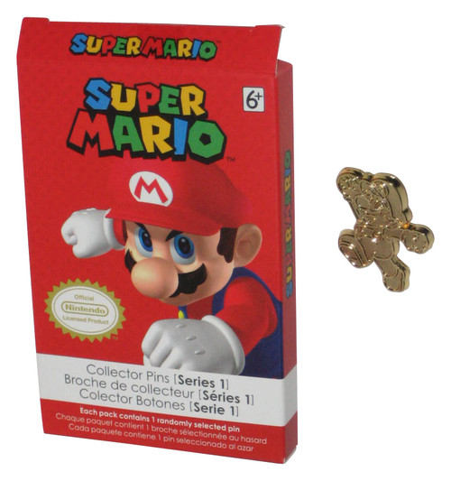 Nintendo Super Mario Bros. (2016) Mario Rare Gold Collector Pin