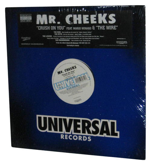 Mr. Cheeks Crush on You & The Wire Single 12" Vinyl Music Record