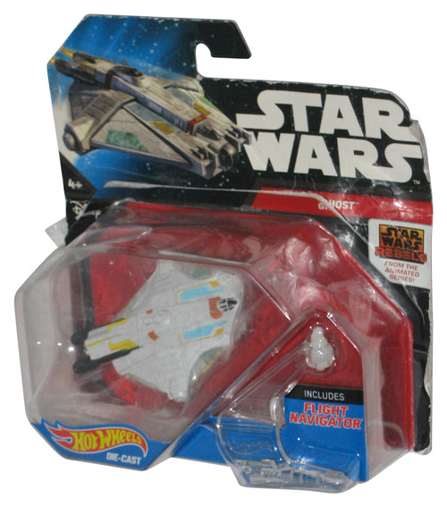 Star Wars Hot Wheels (2014) Ghost Die-Cast Mattel Starship Vehicle Toy - (Damaged Packaging)