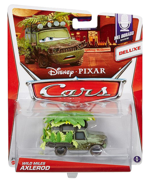 Disney Cars Oversized Mel Dorado Show (2013) Deluxe Wild Miles Axlerod Toy Car