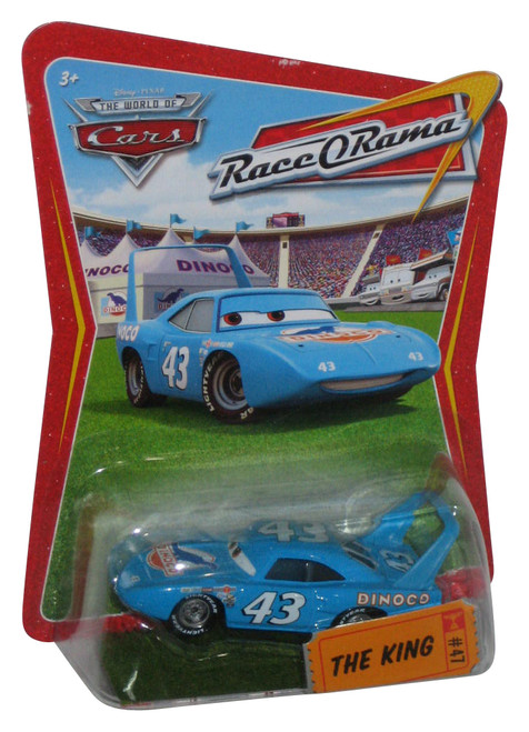 Disney Cars Movie Race O Rama The King Blue Toy Car #47