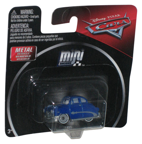 Disney Cars Movie Mini Racers Metal (2017) Metallic Fabulous Hudson Hornet Doc Hudson Toy Car - (White Outline Tires)