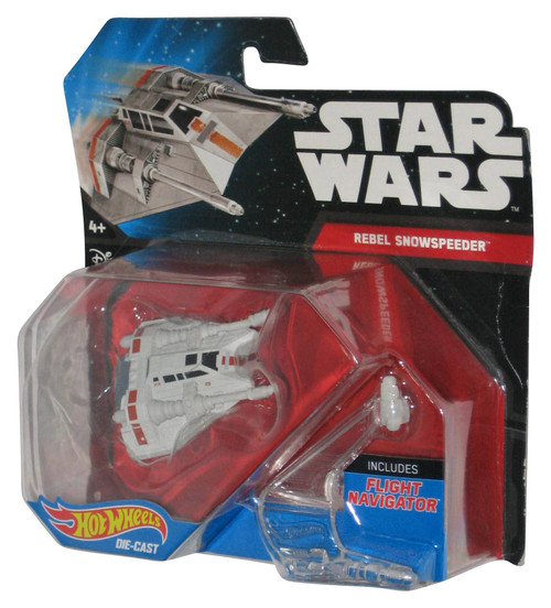 Star Wars Hot Wheels (2014) Mattel Starships Rebel Snowspeeder Vehicle