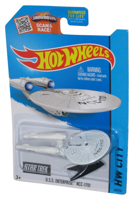 Star Trek USS Enterprise NCC-1701 (2013) Hot Wheels HW City Toy Vehicle #43/250