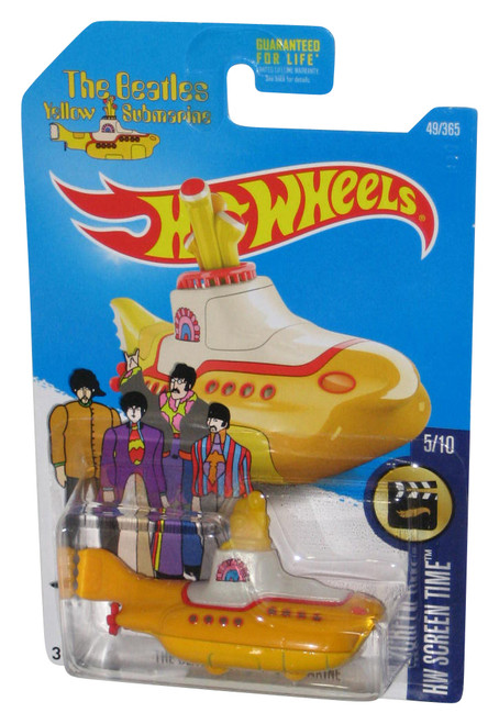 The Beatles Hot Wheels Yellow Submarine (2015) HW Screen Time 5/10 Toy 49/365