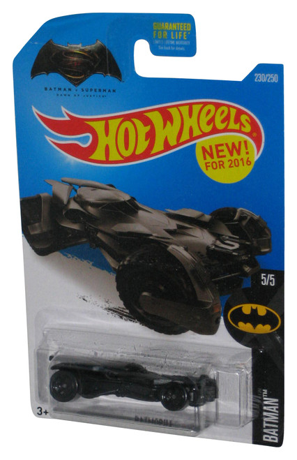 Hot Wheels Batman Vs Superman Dawn of Justice (2016) Batmobile 5/5 Toy Car 230/250