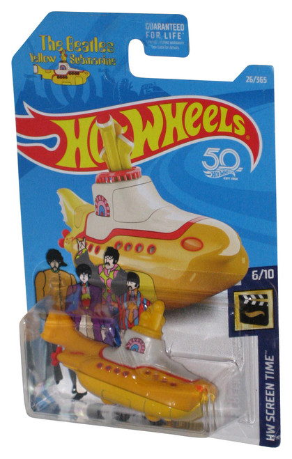 The Beatles Hot Wheels Yellow Submarine (2017) HW Screen Time 6/10 Toy 26/365