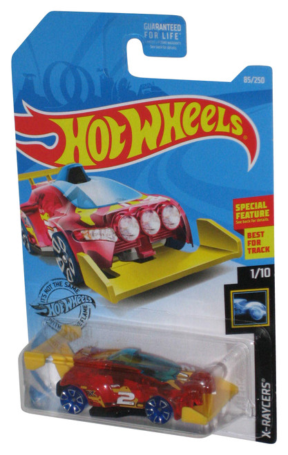 Hot Wheels X-Raycers 1/10 (2017) Rising Heat Red Toy Car 85/250