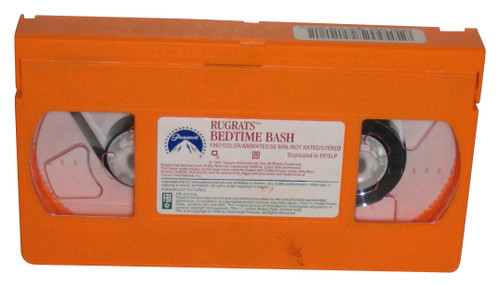 Nickelodeon Rugrats Bedtime Bash (1997) VHS Tape