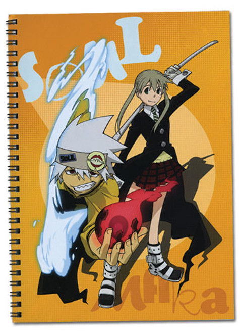 Soul Eater Soul & Maka Anime Spiral Notebook GE-43083