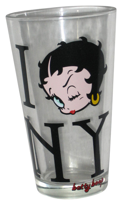 Betty Boop I Love New York Silver Buffalo Pint Glass