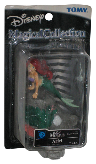 Disney Magical Collection Tomy Little Mermaid Ariel Figure 010 - (Backing Loose)