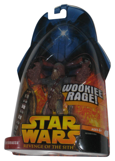 Star Wars Revenge of Sith (2005) Chewbacca Wookiee Rage Figure #5