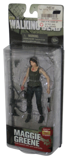 The Walking Dead TV Series 5 Maggie Greene (2014) McFarlane Toys Figure - (Card Minor Wear)