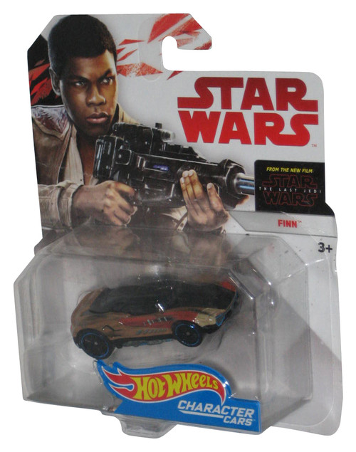 Star Wars The Last Jedi Finn (2017) Mattel Hot Wheels Die-Cast Toy Car - (Creased Blister Card)