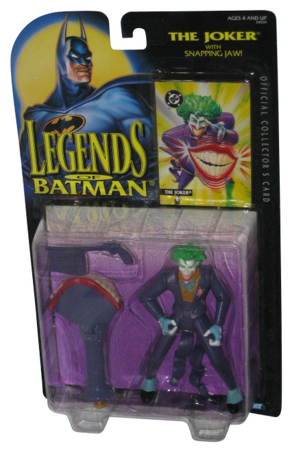 DC Comics Legends of Batman Joker (1994) Kenner Figure w/ Snapping Jaw