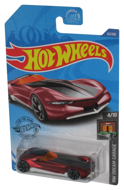 Hot Wheels HW Dream Garage 4/10 (2017) Red Twin Mill Gen-E Toy Car 62/250