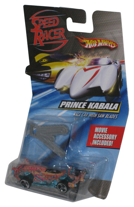 Speed Racer Movie Hot Wheels (2007) Mattel Prince Kabala Car w/ Saw Blades