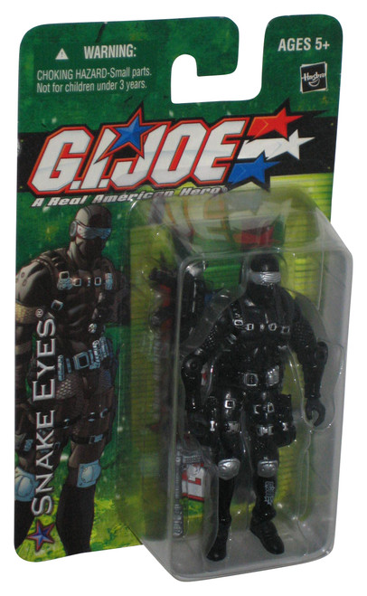 GI Joe Valor vs Venom Snake Eyes (2003) Hasbro 3.75 Inch Action Figure