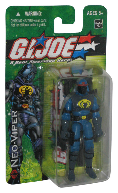 GI Joe Valor vs Venom Cobra Neo-Viper Infantry Officer (2003) Hasbro Vintage Figure