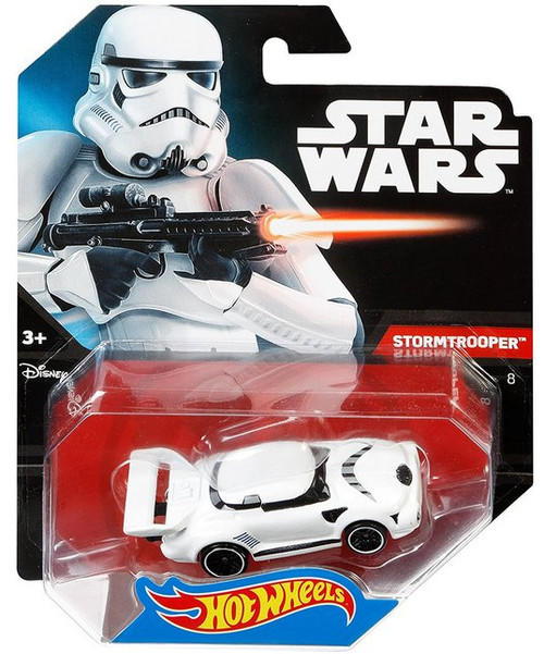 Star Wars Stormtrooper Hot Wheels Disney Mattel Toy Car