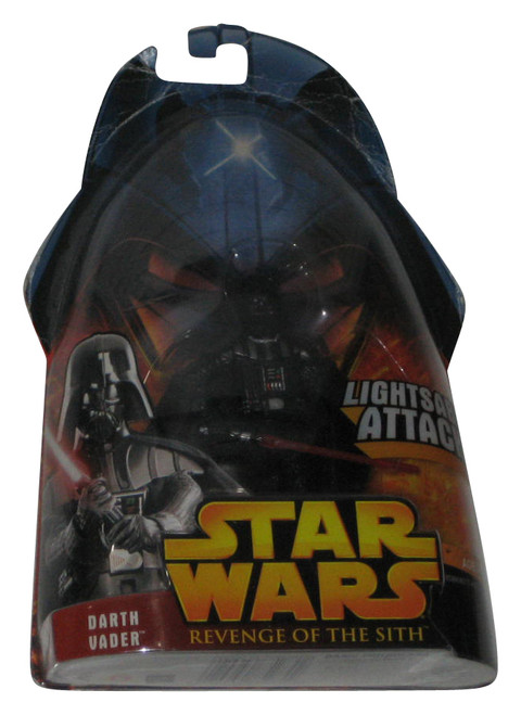 Star Wars Episode III Revenge of The Sith Darth Vader Lightsaber Attack Figure - (Damaged Packaging)