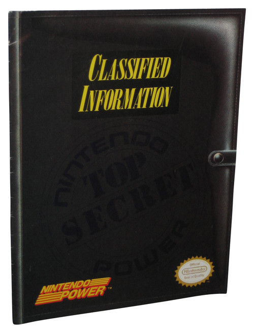 Nintendo Power Classified Information Top Secret Strategy Guide Book Magazine