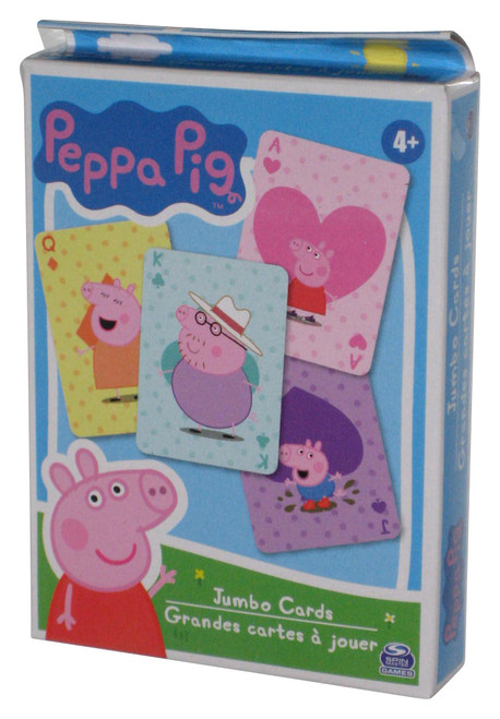 Peppa Pig Cardinal Games (2003) Hasbro Jumbo Kids Playing Cards