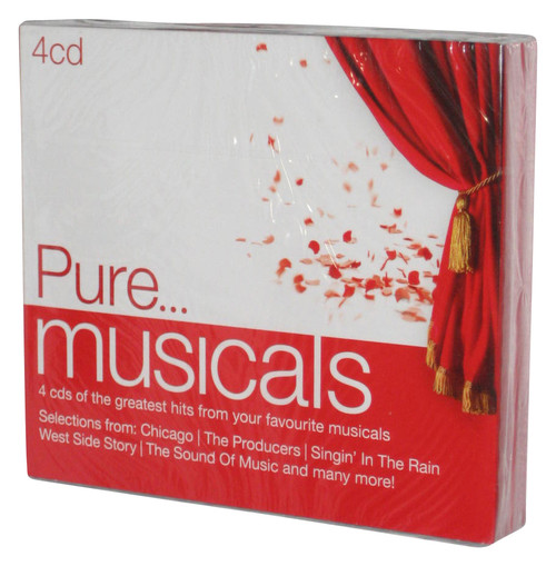 Pure Musicals Chicago Producers West Side Story Music CD Box Set - (4CDs)
