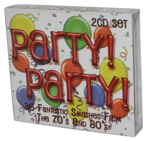 Party Party 36 Fantastic Smashes From The 70's & 80's Music CD Box Set - (2CDs)