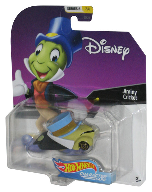Disney Hot Wheels Character Cars (2018) Jiminy Cricket Toy Car #3/6