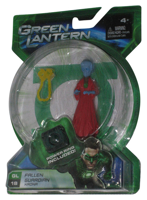 DC Green Lantern Movie (2011) Mattel Fallen Guardian Krona Figure #18 w/ Power Ring