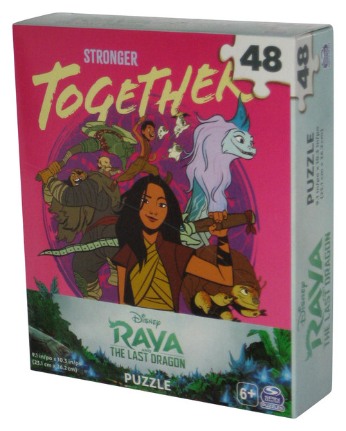 Disney Raya The Last Dragon Stronger (2021) Spin Master 48pc Kids Puzzle