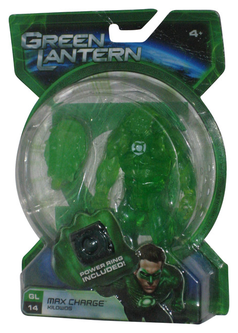 DC Green Lantern Movie Max Charge Kilowog (2011) Mattel Figure GL14 + Power Ring - (Blister card minor wear)