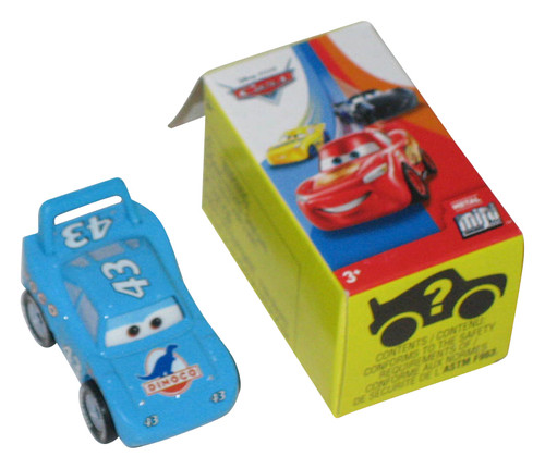 Disney Cars Metal Mini Racers (2019) Mattel Blue Dinoco The King Toy Car
