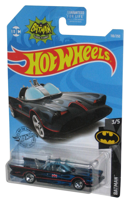 DC Hot Wheels Batman TV Series Batmobile 3/5 Toy Car 118/250