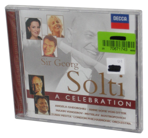 Sir Georg Solti: Celebration (1998) Decca Audio Music CD