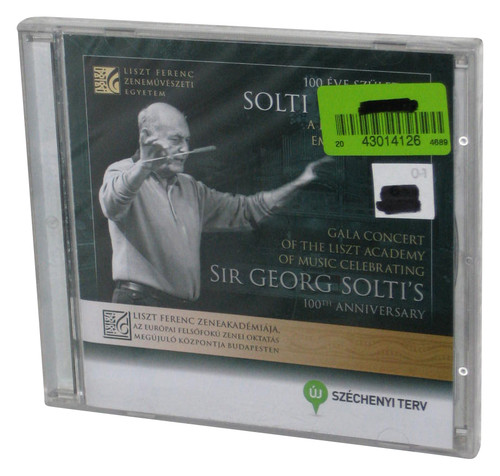 Sir Georg Solti's 100th Anniversary Concert Audio Music CD
