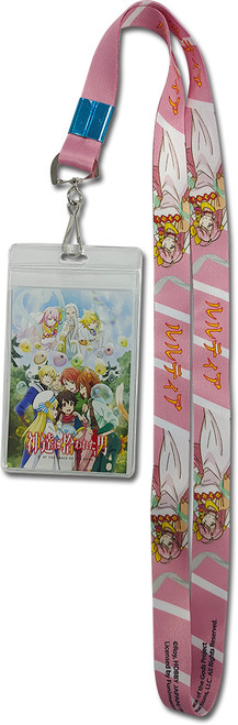 By The Grace of Gods Lulutia Licensed Pink Anime Lanyard Neck Strap GE-461008