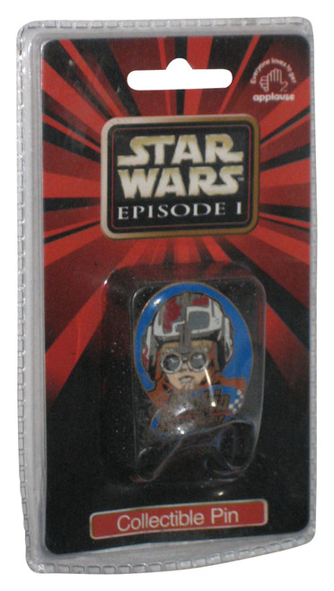 Star Wars Episode I Young Anakin Skywalker Pod Racing Applause Collectible Pin - (Damaged Packaging)