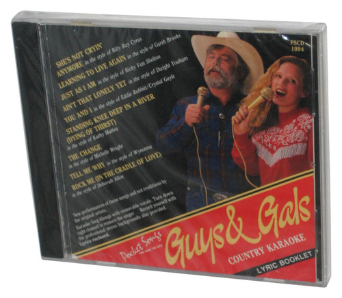 Country Guys & Gals Karaoke Audio Music CD