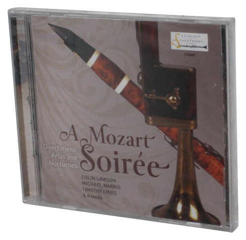A Mozart Soiree Clarinet and Saxophone (2019) Audio Music CD