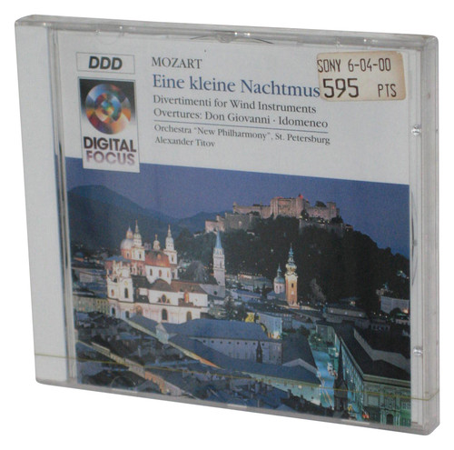 Mozart Eine Kleine Nachtmusik Divertimenti Overtures (1993) Audio Music CD
