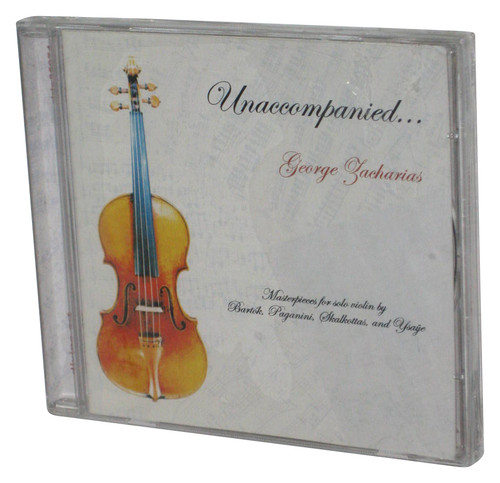 Unaccompanied George Zacharias (2009) Audio Music CD