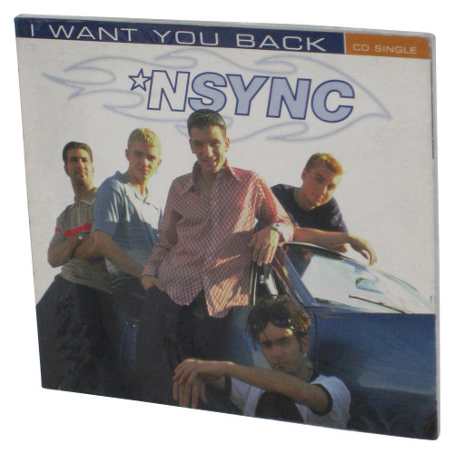 NSync I Want You Back Giddy Up Audio Music Single CD