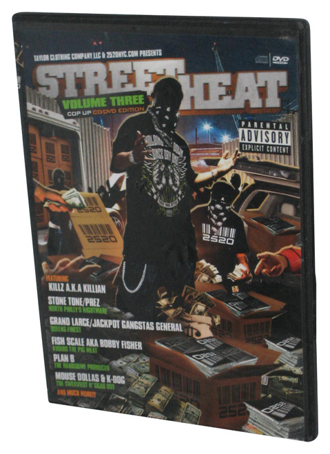 Street Heat Volume 3 Cop Up CD / DVD - (Taylor Clothing / 2520NYC)