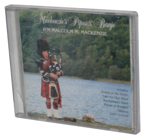 P/M Malcolm M. Mackenzie's Pipes & Banjo Audio Music CD - (Damaged Jewel Case)