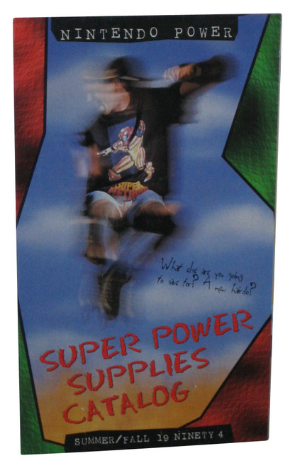 Nintendo Power Super Supplies Catalog Summer Fall 1994 Paperback Book